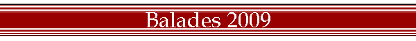 Balades 2009