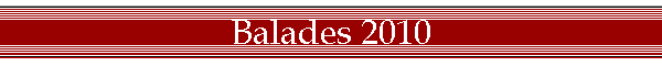 Balades 2010